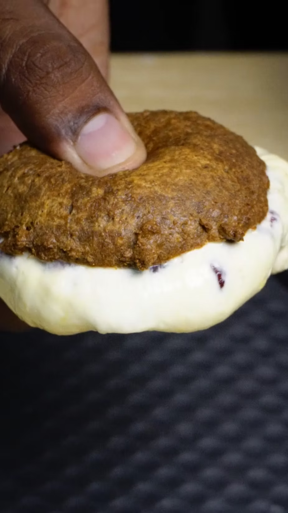 High-Protein Bun with Butter & Jam