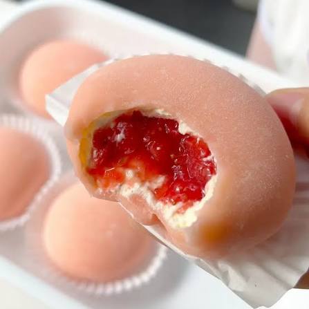 Strawberry Cream Filled Mochi Recipe – A Sweet Japanese Delight