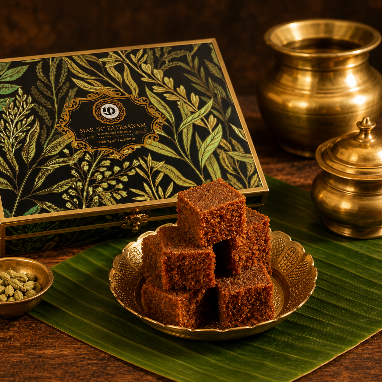 Karupatti Coconut burfi