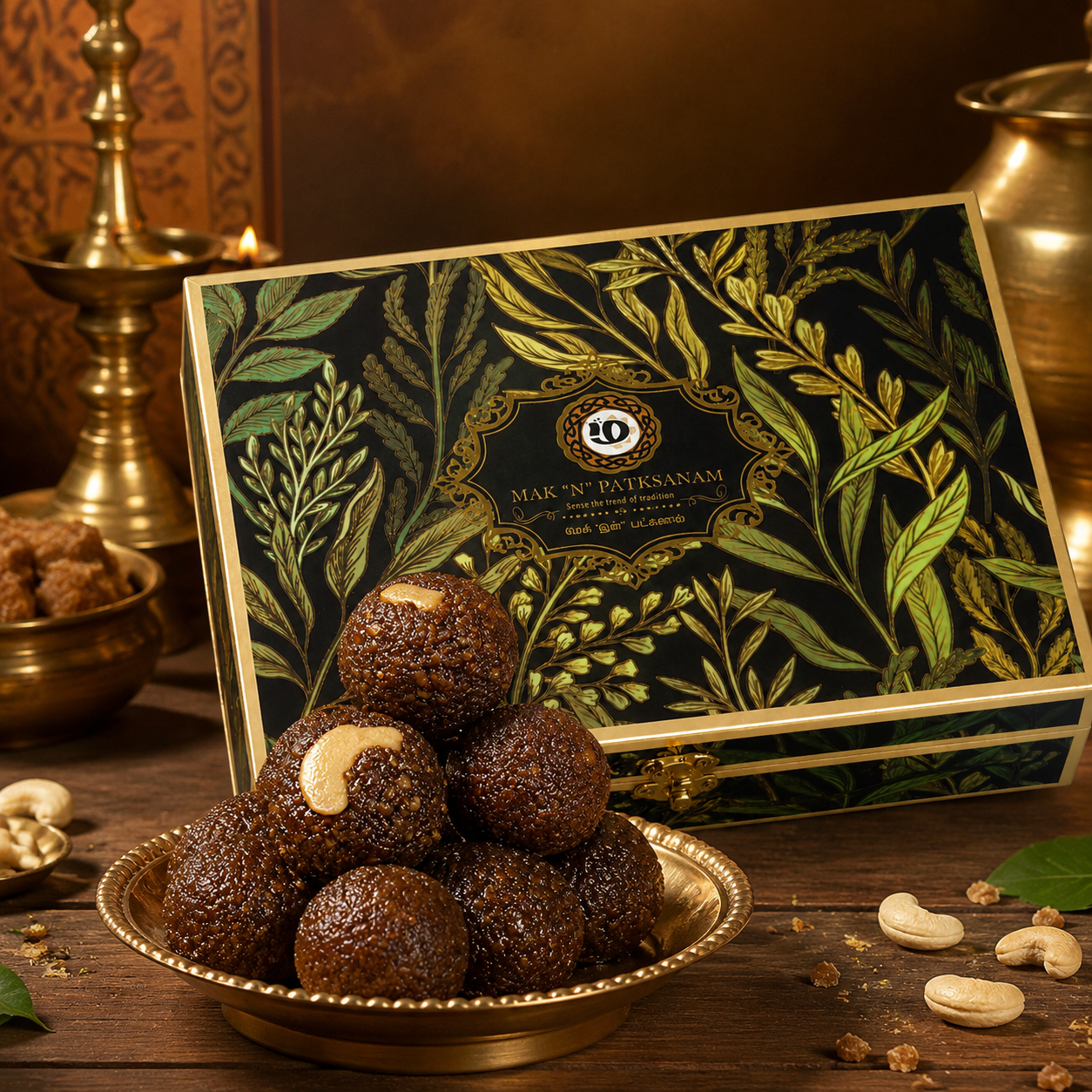 Karupatti laddu