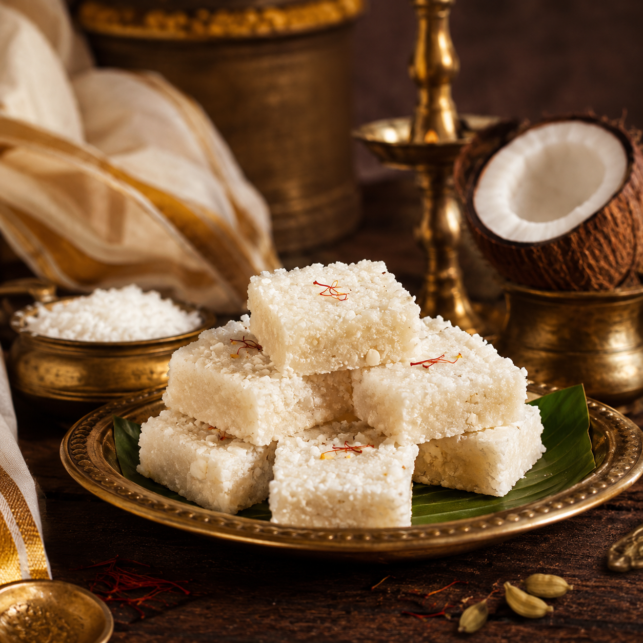 Coconut Burfi
